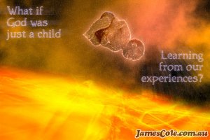 God-Child - Digital Artwork by James Cole