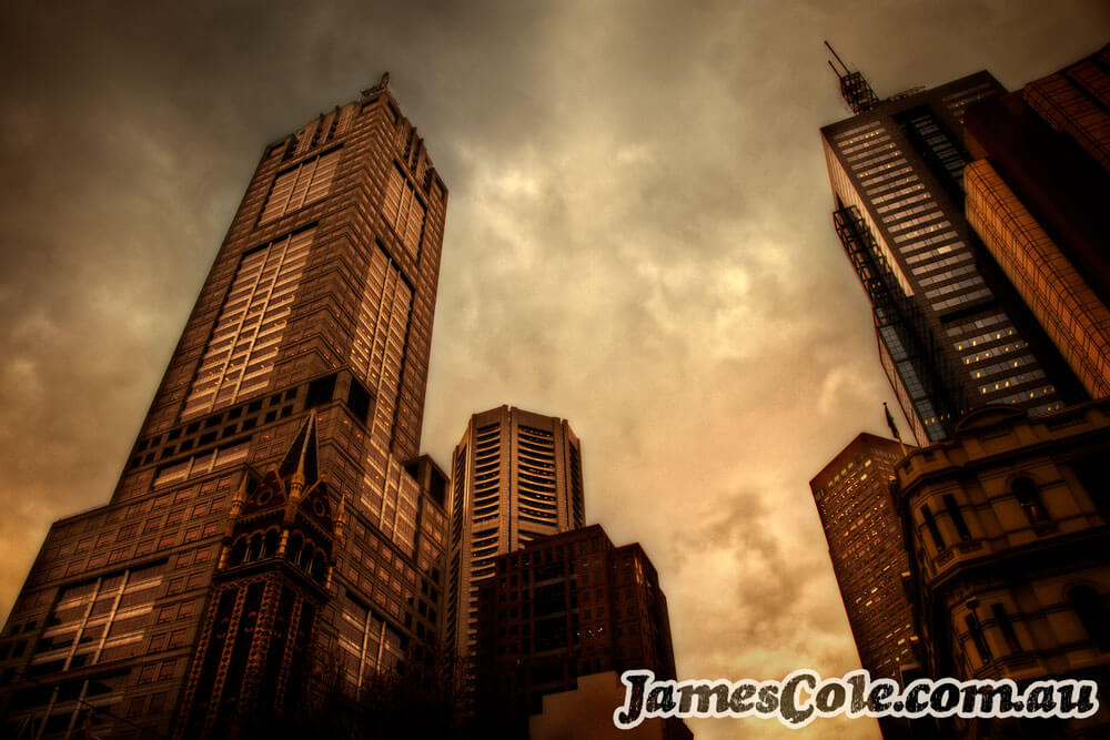 Monoliths of Melbourne - Moody Cityscapes Photography by James Cole