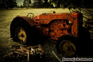Tractor - Abandoned Photography by James Cole